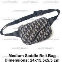 ราคา : New!! Dior Medium Saddle Belt Bag️ก่อนกดสั่งรบกวนทักมาเช็คสต๊อคก่อนนะคะ️ (29371761042)