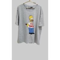 ราคา เสื้อยืดลายการ์ตูน Simpson มือสอง  (40126860345)