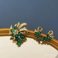 ราคา ชุดเครื่องประดับวินเทจ มรกตและเพชรเคลือบเงิน สไตล์ยุโรปโบราณ WL5S (51801494318)