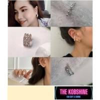 ราคา ถูกสุดๆ earcuff ต่างหูแบบเกาะ /หนีบ บริเวณใบหู ต่างหูแบบเจาะ ต่างหูแฟชั่น ต่างหูเกาหลี ต่างหู เกี่ยวหู สไตล์เกาหลี 5 (9858299330)