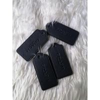 ราคา แท๊คห้อยกระเป๋า Coach สีกรมเข้ม Size L ของแท้ ของใหม่ Tag Coach (13127575099)