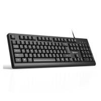 ราคา keyboard (คีย์บอร์ดแบบมีสาย) Micropack K-205 104 Keys Classic wired Keyboard (En/Th) (25597767893)