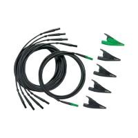 ราคา FLUKE Test Leads and Alligator Clips (4 black, 1 green) [Authorized Domestic Product] TLS430 (58003190025)