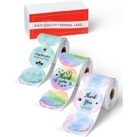 ราคา M110 ป้ายความร้อนรอบ - 1.96"(50MM) Original M100 Print Master Label Refill ใช้งานร่วมกับ Phomemo M100 M110 M220 M221 M160 M250 N20 Labels Maker, Gradient สติกเกอร์สําหรับ DIY, Lo (54201906221)