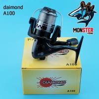 ราคา รอกสปินนิ่ง Diamond A100 (มี 5 สี Black,Blue,Orage,Silver,Red) (26307564035)