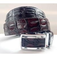 ราคา เข็มขัดหนังจระเข้แท้ ส่วนกระดููก สีน้ำตาล (20115650250)