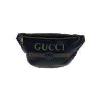 ราคา Gucci กระเป๋าคาดเอว เข็มขัด หนัง BLK ส่งตรงจากญี่ปุ่น มือสอง (29671662398)