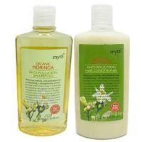 ราคา myth, แชมพูมะรุม และ ครีมนวดผมมะรุม Organic , 250มล. , Organic Moringa shampoo & Conditioner (24755010633)