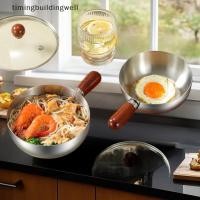 ราคา สองครั้ง 14เซนติเมตรคนเดียวหม้อชามสแตนเลสวอลนัทไม้จับสลัดผลไม้โยเกิร์ตชามร้านอาหารอาหารเช้าทําอาหารเครื่องมือ QDD (46751341152)