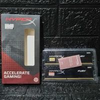 ราคา แรมพีซี DDR4 RAM KINGSTON HYPERX FURY 16GB (8x2) BUS 2666 มือ2 ครบกล่องสภาพใหม่ ประกัน LT โดย Ingram (23054362226)