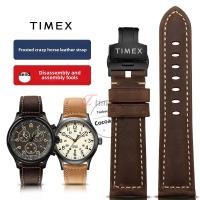 ราคา สายนาฬิกาหนังแท้ขนาด 20 มม. 22 มม. สำหรับ Timex ซีรีส์ T49905/T49963 - สายเปลี่ยนหนังวัววินเทจสำหรับผู้ชาย (29730528404)