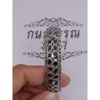 ราคา กำไลเงิน 2แถวเเฟนซี ดำล้วน เขียวโบรา เเดงทับทิม พร้อมส่ง (26261254871)