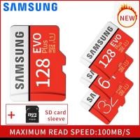 ราคา ✔ของแท้✔⚡️เมมโมรี่การ์ด⚡️SamSung Micro SD Card sdhc Memory Card Class 10 Mini SD Card SDXC 4k red TF card[Ready Stock] (57903233253)