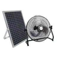 ราคา JD-188LL พัดลมโซลาร์พร้อมแผงโซล่าตั้งโต๊ะขนาด12นิ้ว พัดลมเหล็ก ตั้งโต๊ะ DC 12v JD ของแท้100% (15461016893)