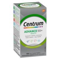 ราคา วิตามินรวมสำหรับผู้มีอายุ 50 ปีขึ้นไป Centrum Advance 50+ 100 Tablets /ฉลาก AUST L 193462 (4350252190)