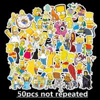 ราคา ✨พร้อมส่ง✨The Simpsons 50 แผ่น พีวีซี กันน้ำ สติ๊กเกอร์ Simpson USA CARTOON Sticker เดอะซิมป์สันส์ (4363963258)