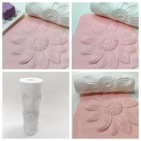 ราคา ชุดลูกกลิ้งดินปั้นลายดอกไม้ - ดีไซน์ดอกทานตะวันและเดซี่สําหรับงานดินโพลิเมอร์ เครื่องมือปั้นดินสําหรับทําเครื่องประดับ (52203201046)