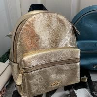 ราคา Coach mini backpack สีทอง (3735957008)