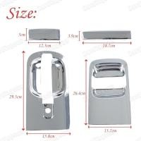 ราคา Hyundai H1 2007-2018 Grand starex ประตูบานเลื่อนที่จับด้านนอก ฝาครอบโครเมียม (27008201790)