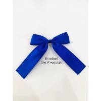 ราคา โบว์ติดผม(เล็ก) นักเรียนหญิง โบว์ผูกผม สีน้ำเงิน สำหรับนักเรียนหญิง ชั้นอนุบาล ประถมศึกษา (20066583195)