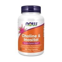 ราคา NOW Inositol Capsules Non-GMO, 500mg Veg Support – Foods & Liver 100 & Vegan, Brain Choline (43708688242)