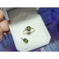 ราคา พลอยมรกตจัน บางกะจะ แหวน-จี้ เงินแท้ (22945025855)