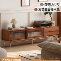 ราคา แก้วยุคกลางห้องนั่งเล่นในครัวเรือนสูงเท้าตู้ทีวีตู้ไม้เนื้อแข็งประตูบานเลื่อนตู้พื้นย้อนยุคฝรั่งเศส มัน0ง (50603651220)