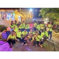 ราคา เสื้อยืดสีนีออน เสื้อยืดเรืองแสงคอกลม ปาร์ตี้นีออน (5517307158)