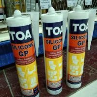 ราคา TOA ซิลิโคน GP กาวซิลิโคน ยาแนวรั่วซึม Lot ใหม่ สีใส ขาว เทา ดำ (40457952437)