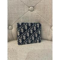 ราคา Use like new กระเป๋าสตางค์ผู้ชาย Dior Wallet ของแท้ (40201449301)