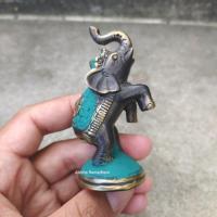 ราคา รูปปั้นช้างตั้งโบราณทําจากทองเหลือง | รูปปั้นสําริด (26033023216)