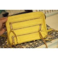 ราคา แท้! Rebecca minkoff รุ่น three zipper สีเหลือง (430015737)