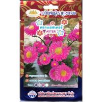 ราคา เมล็ดดอกแอสเตอร์ ASTER MT/FW-33 ปริมาณ100เมล็ด เมล็ดพันธุ์ดอกแอสเตอร์ เมล็ดดอกไม้ ผัก ตราภูเขาทอง (23781308703)