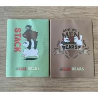 ราคา HPC สมุดโน๊ต ปกกอ่อน We BARE BEARS ลายน่ารัก หุ่มปกพลาสติก (เลือกแบบ) (26973248651)