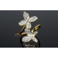 ราคา แหวนผีเสื้อเพชรแท้ ทองคำแท้90หนัก3.31กรัม (3274365861)