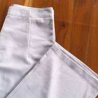 ราคา กางเกงขาบานเอวสูง ยี่ห้อ PAZADA ผ้าฮานาโกะ ซิปหลัง (2559698410)