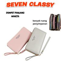 ราคา SC - กระเป๋าสตางค์ใบยาวผู้หญิง 6088 LONG WALLET WITH STRAP PLAIN LONG WALLET C9 (44314643341)