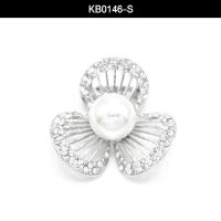 ราคา เข็มกลัดดอกกล้วยไม้ ติดเสื้อ พลอยยุโรป (695031386)