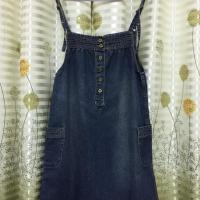 ราคา เอี๊ยมกระโปรงยีนส์ มือสอง (1553283465)