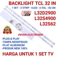 ราคา TCL 32D2900 6V 6K TV Backlight LED TV Backlight TCL 32D2900 6K 6V LED TV Backlight TCL 6V 6K (55202176479)