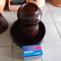 ราคา ชุดโอ่งน้ำล้น (ได้ 4 ชิ้น) โอ่ง+ฐาน+อ่าง+ปั้๊ม ทำน้ำตก ตกแต่งสวน บ้าน ร้านค้า พร้อมส่ง (29729632634)