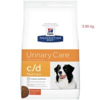 ราคา Hill’s Urinary Care c/d Dog Food อาหารสุนัขโรคนิ่ว 3.85 kg. (21814963343)