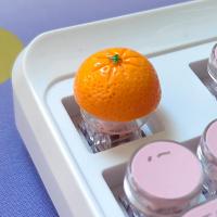ราคา คีย์แคปใส keycap ใส สีส้ม Keycap น่ารักสามมิติรอบ Keycap Dot คีย์บอร์ดแบบกลไก ESC Loffe POP Keycap อาหารเสริมตกแต่ง (47552971070)