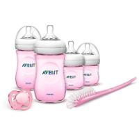 ราคา ชุดผลิตภัณฑ์สำหรับทารกแรกคลอด Philips Avent Natural Newborn Starter Set 2015 สีชมพู ของแท้!! ลดราคาสุดๆ (1115902608)