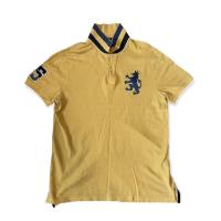 ราคา เสื้อโปโลผู้ชายสีเหลือง ไซด์ L Slim Fit ของ AIIZ มือสอง (18740099450)