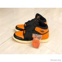 ราคา [SIZE Eur] กระเป๋า Nike 2023 Air Jordan 1 หัวเข็มขัด 3.0 สีดํา ส้ม 555088-028 แฟชั่น (24105282936)