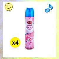 ราคา ( Pro choice - Aro ) เอโร่ หรือ โปรช้อยส์ สเปรย์ปรับอากาศ 300ml รุ่น3+1=4กระป๋อง กลิ่น ฟลอรัล (18084410552)