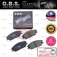 ราคา ผ้าเบรค Honda Accord AC/AD 1.8 1984-1985 & Hyundai Accent X3 1.3/1.5, Scoupe GBS (FRONT) (5076) (42126816750)