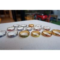 ราคา แหวนนามสกุลเงินแท้ชุบทองลงยาสีต่างๆ (40811644)