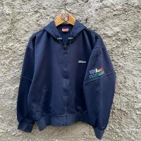 ราคา Wilson Vintage Tracktop Jacket ปักโลโก้ (Size M) (44372959804)